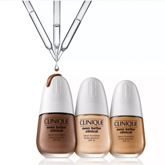 CLINIQUE Even Better Serum Foundation Broad Spectrum SPF25 CN52 MF Neutral $48 - Picture 7 of 13
